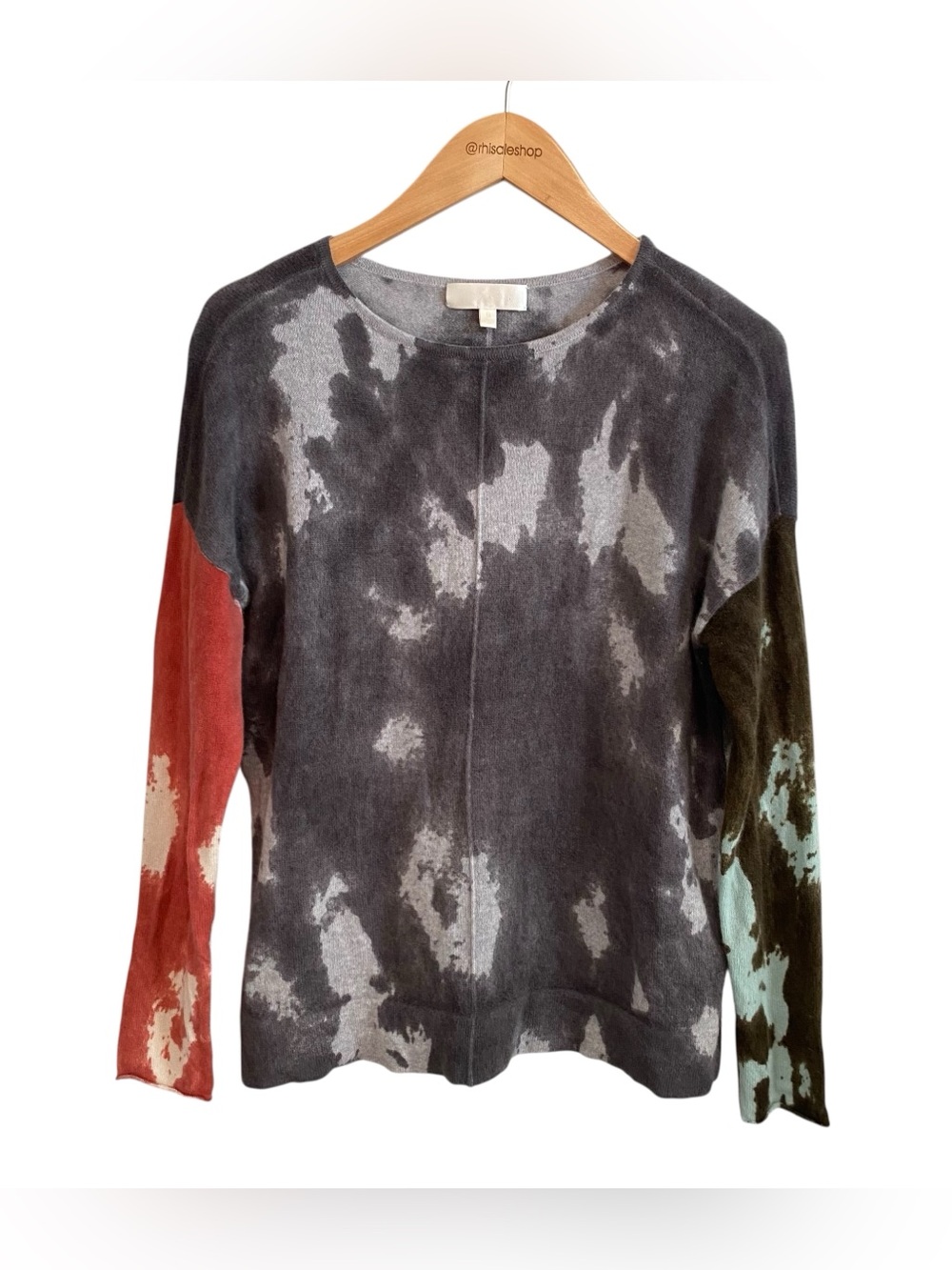 Lisa Todd LT Cashmere Lightweight Multicolor Sweater Size Medium